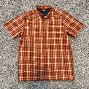 North Face Plaid Button Down